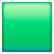 green square as rendered by Samsung