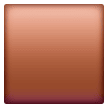quadrado marrom as rendered by Samsung
