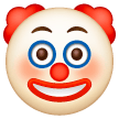 faccina pagliaccio as rendered by Samsung