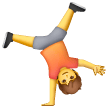person cartwheeling as rendered by Samsung