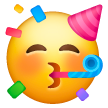Partygesicht as rendered by Samsung