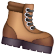 hiking boot as rendered by Samsung