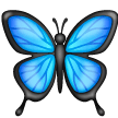 butterfly as rendered by Samsung