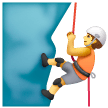 person climbing as rendered by Samsung