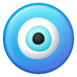 nazar amulet as rendered by Samsung