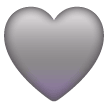 cuore grigio as rendered by Samsung