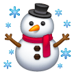snowman as rendered by Samsung