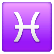 Segno zodiacale dei Pesci as rendered by Samsung