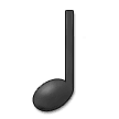 Quarter Note as rendered by Samsung