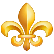 fleur-de-lis as rendered by Samsung