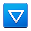 Heavy White Down-Pointing Triangle as rendered by Samsung