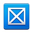 Squared Saltire as rendered by Samsung
