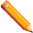 pencil as rendered by Samsung