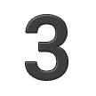 Digit Three as rendered by Samsung