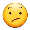 Confused Face as drawn by Samsung in Touchwiz 2.0
