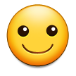Smiling Face as drawn by Samsung in Touchwiz 2.0