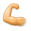 Flexed Biceps as drawn by Samsung in Touchwiz 5.1