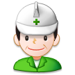 Construction Worker as drawn by Samsung in Touchwiz 6.0