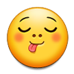 Face Savoring Food, the previous design