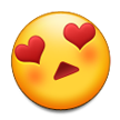 Smiling Face with Heart-Eyes, the previous design