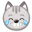 Cat with Tears of Joy, the previous design
