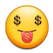 Money-Mouth Face, the previous design