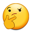 Thinking Face as drawn by Samsung in Touchwiz 6.0