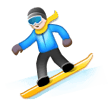 Snowboarder as drawn by Samsung in Touchwiz 7.0