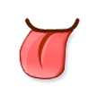 Tongue as drawn by Samsung in Touchwiz 7.0