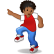 Woman Dancing as drawn by Samsung in Touchwiz 7.0