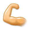 Flexed Biceps as drawn by Samsung in Touchwiz 7.0