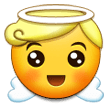 天使の輪がついた笑顔 as drawn by Samsung in Touchwiz 7.0