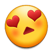 Smiling Face with Heart-Eyes, the design in this release