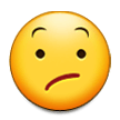 Confused Face as drawn by Samsung in Touchwiz 7.0