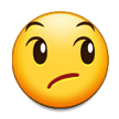Disappointed Face as drawn by Samsung in Touchwiz 7.0