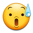 Anxious Face with Sweat, the design in this release