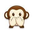 Speak-No-Evil Monkey as drawn by Samsung in Touchwiz 7.0