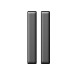 Pause Button as drawn by Samsung in Touchwiz 7.0