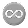 Simbolo Dell’infinito as drawn by Samsung in Touchwiz 7.0