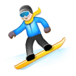 Snowboarder as drawn by Samsung in Touchwiz 7.1