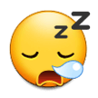 Sleepy Face as drawn by Samsung in Touchwiz 7.1