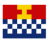 Flag: Kiribati as drawn by SerenityOS in 2024 01 31