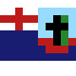Flag: Montserrat as drawn by SerenityOS in 2024 01 31