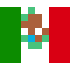 Flag: Mexico as drawn by SerenityOS in 2024 01 31