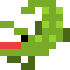 Crocodile as drawn by SerenityOS in 2024 01 31