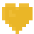 Corazón Amarillo as drawn by SerenityOS in 2024 01 31