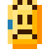 Sad but Relieved Face as drawn by SerenityOS in 2024 01 31