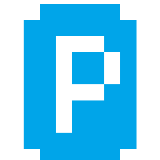 P button as rendered by SerenityOS