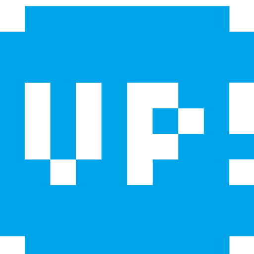 pulsante UP! as rendered by SerenityOS