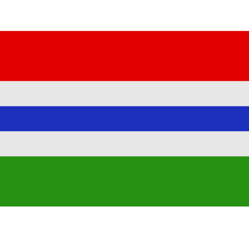 flag: Gambia as rendered by SerenityOS